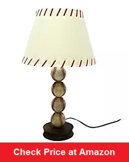 Stacked Baseball Lamp